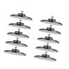 10 Pack LED High Bay Lights, 5000K 150W 21000LM Super Bright UFO LED Warehouse Shop Lights, IP65 Waterproof