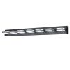 45" Modern Black 7-Light LED Vanity Light, Square Acrylic Lampshades Wall Mount Fixture for Bathroom, Mirror Lighting