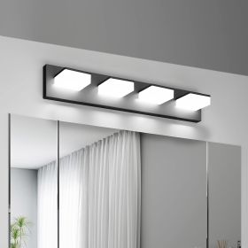 LED Modern Bathroom Vanity Light Fixtures (4-Light, 25-Inch)