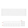 10-Pack 6.6 ft/2M Plus-Size U Shape LED Aluminum Channel, with Milky Cover, End Caps and Mounting Clips, Aluminum Profile for LED Strip Light