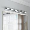 LED Vanity Lights 43in Bathroom Lights Fixtures over Mirror 6 Light LED Lighting Fixture for Bathroom 18W Mirror Lighting Fixture Modern Bath Light Ba