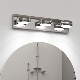 LED Vanity Lights 20in Bathroom Lights Fixtures over Mirror 3 Light LED Lighting Fixture for Bathroom 18W Mirror Lighting Fixture Modern Bath Light Ba