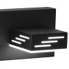 3-Light LED Modern Vanity Light Fixtures, 19.69-Inch, Black Finish Bathroom Wall Lighting Fixture Over Mirror, with IP44 Waterproof, for Bathroom
