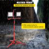 LED Work Light with Stand, 20000 Lumen Dual-head LED Work Light with 27.6\"-68.1\"" Adjustable and Foldable Tripod Stand"