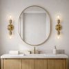 Reverie Double Lights Bathroom Wall Sconce over Mirror Bedroom Hallway Entryway 5"W × 10.75"H × 5"E