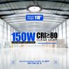 UFO LED High Bay Light, 150W 21000LM, High Bay LED Shop Lights for Warehouse, 5000K, IP65 Waterproof with 5.9FT Cable US Plug
