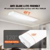 4FT LED Wraparound Light, 50W, 5500LM Flush Mount LED Shop Light, 4 Pack 6500K Daylight LED Kitchen Ceiling Lighting Fixtures