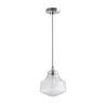 Bell-Shaped Glass Pendant