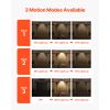 Solar Outdoor Barn Light, 3 Lighting Modes and Motion Sensor, 2-Pack Gooseneck Light Fixture, Farmhouse Wall Sconce, with E27 Bulb Compatible
