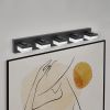 Bathroom Vanity Lights Over Mirror for Mirror Led Light Fixture 5 Lights Modern Black Vanity Light