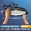 UFO LED High Bay Light: 150W 19500LM High Bay LED Shop Lights with 6ft Plug - 5000K IP65 LED Warehouse Lights for Workshop Stadium Garage Lighting 6-P