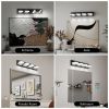 LED Modern Bathroom Vanity Light Fixtures (4-Light, 25-Inch)