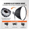 Parabolic Softbox, 33 in / 850 mm, Quick Release and Quick Fold, Lightweight and Portable, Universal Bowens Mount, 4 Lighting Effects