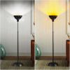 Metal Lamp Shade For Floor Lamp, Etched Stars Torchiere Lamp Shade Replacement